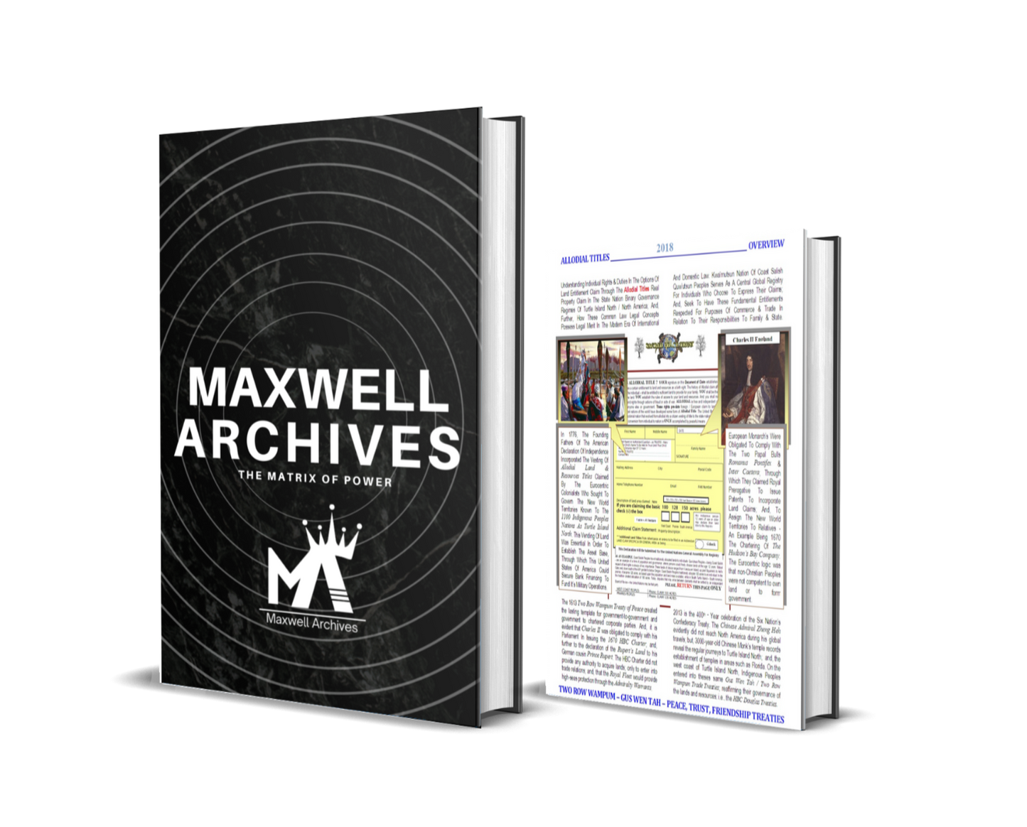 Maxwell Archives + Allodial Title